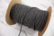 Heather Gray Knit Jersey Trim Spaghetti Straps Hollow Tube Tubular Trim 1/4 inch x  10 yards